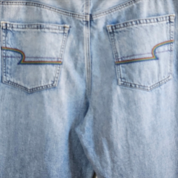 📌100 AMERICAN EAGLE 90S BOYFRIEND JEANS WOMEN'S PLUS SIZE 14 - Picture 10 of 10